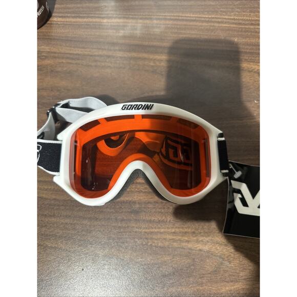 Gordini Ski Snowboard Goggles White Unisex - Picture 1 of 2
